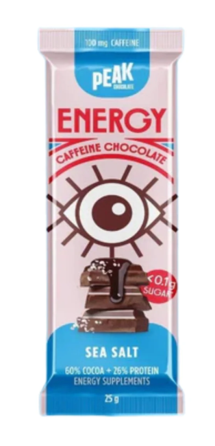 PEAK CHOCOLATE ENERGY Seasalt 25g